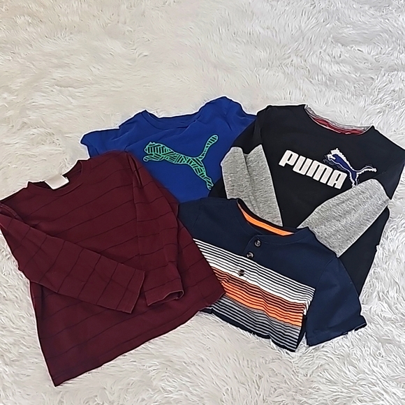 Puma Other - Boys size 5 bundle of  4 tops. 2 puma and 2 others